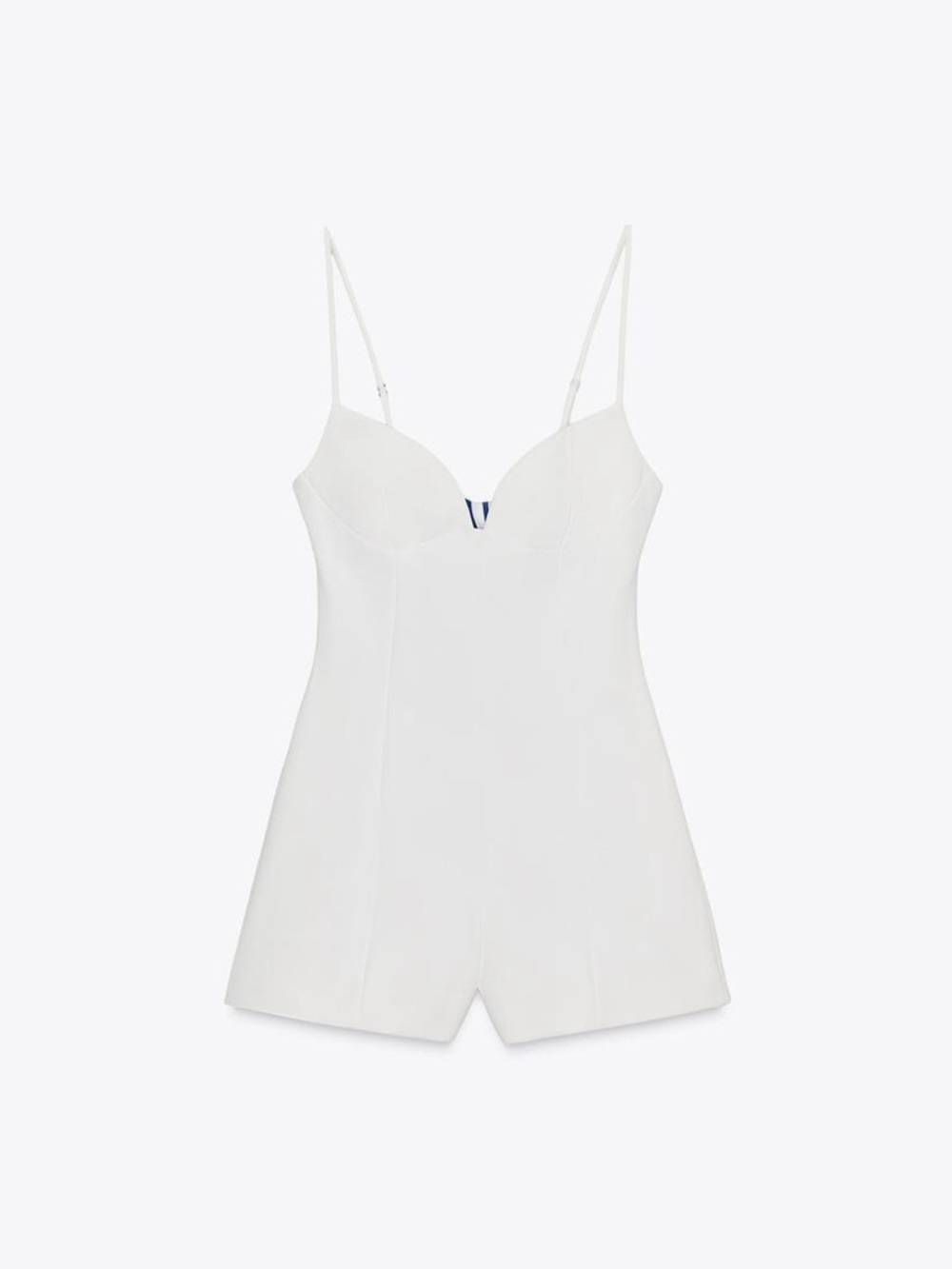 ZARA Cut Out Short Jumpsuit Greece Vacation Mykonos Travel Summer  8079/111